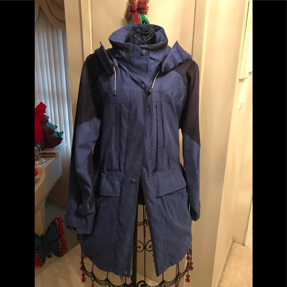 Liz Sport Active wear Jacket with Hood Large